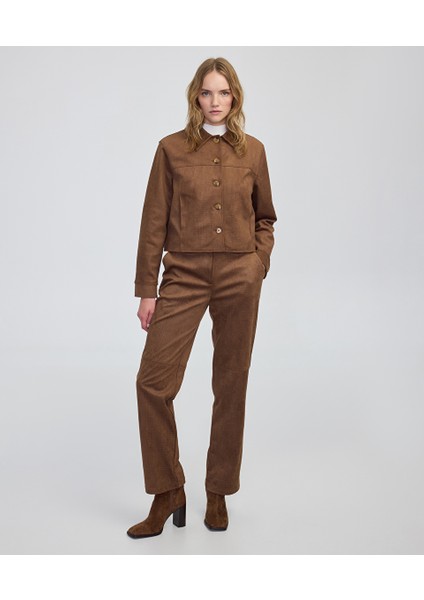 Timsah Derisi Görünümlü Pantolon IW6250003207021