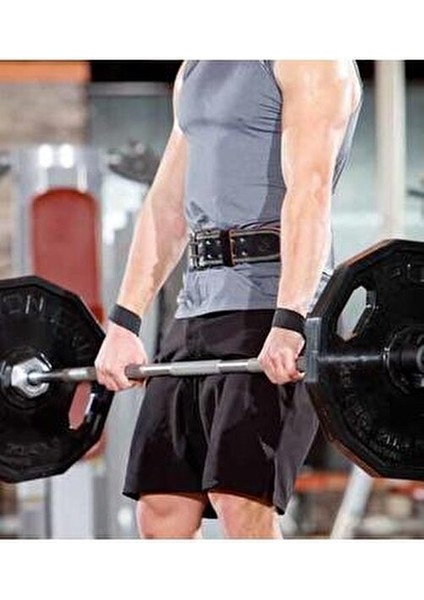Power Lifting Strap Güçlü Tutuş İçin Uzun Kayış Siyah Renk Unisex Kullanım fırsatları