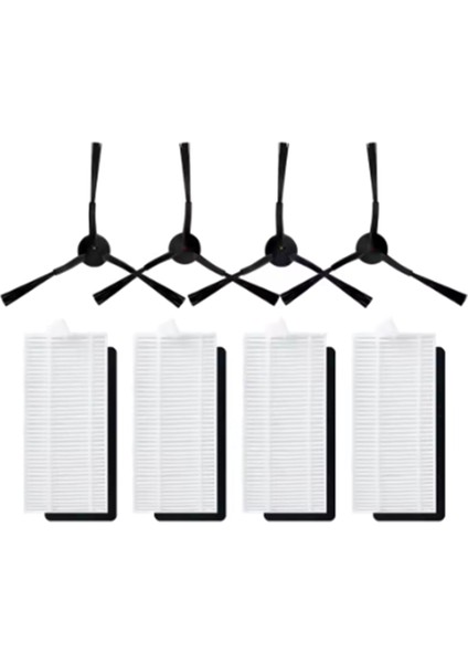 Lenovo E2 / E2 Pro Elektrikli Süpürge Aksesuarları Için Yan Fırça ve Filtre Ultra Dayanıklı Aksesuarlar (Yurt Dışından) fiyatları