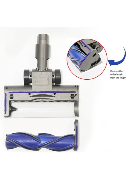 Dyson V8 V7 V10 V15 ve V11 Dış Mekan Doğrudan Tahrikli Kablosuz Süpürge Için Yeşil Toz Göstergeli Yedek Başlık (Yurt Dışından) fırsatları