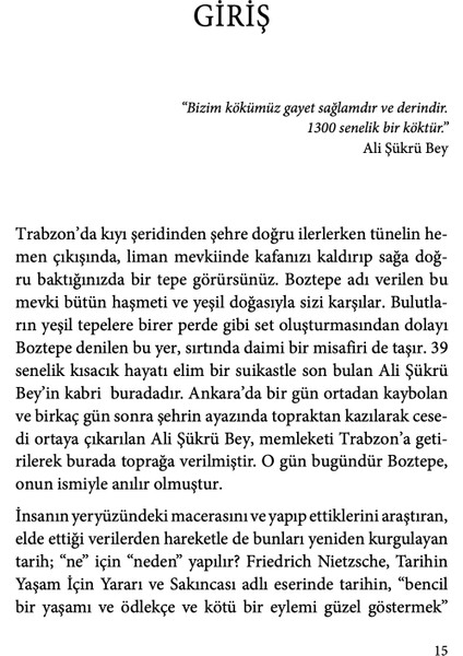 Ali Şükrü Bey - Necmettin Alkan