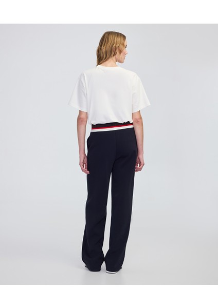 Kontrast Elastik Bel Pantolon IW6250003217015 modelleri