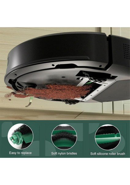 Irobot Roomba 104 Combo/ 105 Vac/ 105 Combo/ 105 Combo+/ Vac 2/ (Q0520/Q052) Robot Süpürge Parçaları Için Yedek Parçalar (Yurt Dışından) modelleri