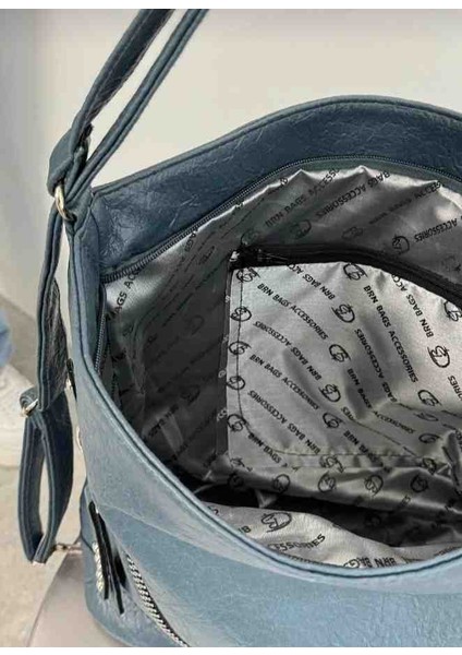 Eflanmoda Yumuşak Deri Kadın El Omuz ve Sırt Çantası fırsatları