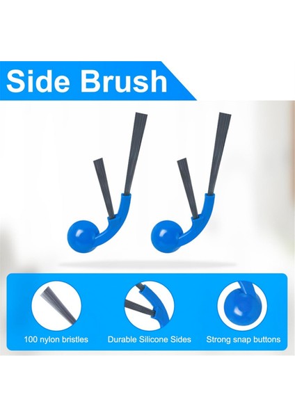 Ecovacs Deebot T80 OMNI/T80 Pro Omnı Vakum Parçaları Için 16 Adet Yedek Ana Yan Fırça Hepa Filtre Toz Torbası Silindir Bez (Yurt Dışından) fırsatları