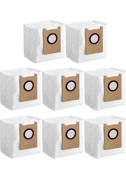Eufy Omni E20/E25/E28 Için 8 Adet Vakumlu Toz Torbası Yedek Aksesuarları Büyük Kapasiteli Toz Torbası (Yurt Dışından) fırsatları