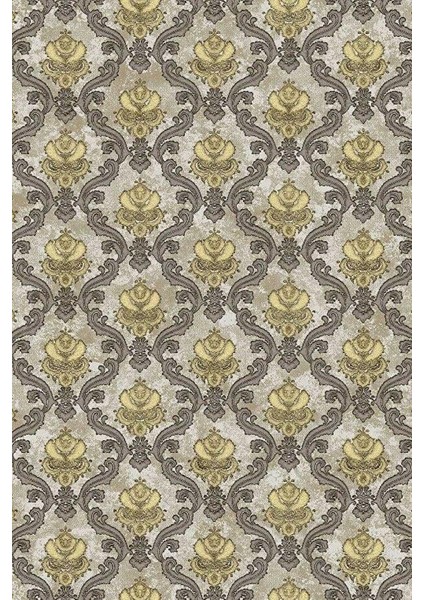 Zümrüt Exclusive 5625 Krem Kahve Küçük Damask Desen Duvar Duvar Kağıdı 5m² fırsatları