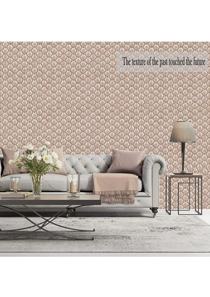 Zümrüt Exclusive 5625 Krem Kahve Küçük Damask Desen Duvar Duvar Kağıdı 5m² indirimleri