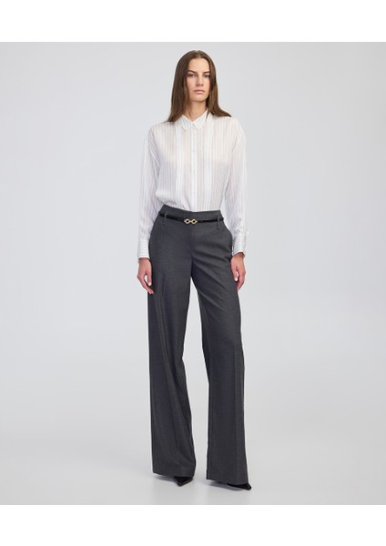 Kemerli Wide Leg Fit Pantolon IW6250003188088 fiyatları