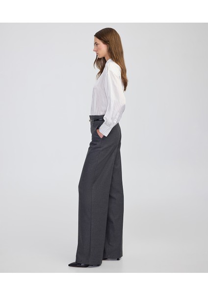 Kemerli Wide Leg Fit Pantolon IW6250003188088 modelleri