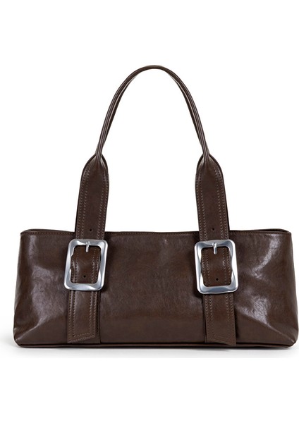 METAL TOKALI DERİ GÖRÜNÜMLÜ KOL ÇANTASI TW6250052087006 modelleri