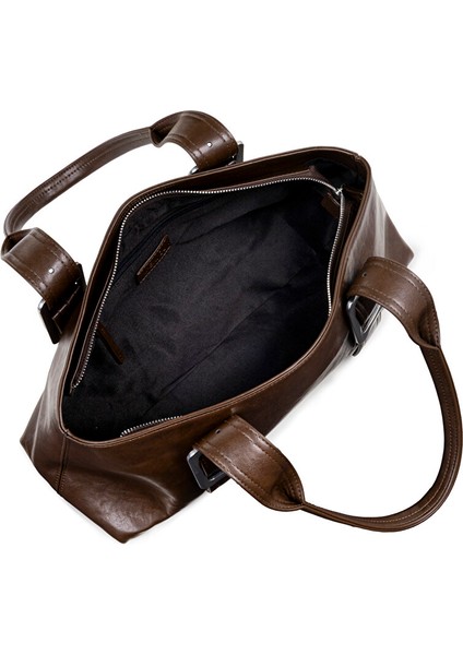 METAL TOKALI DERİ GÖRÜNÜMLÜ KOL ÇANTASI TW6250052087006 fırsatları