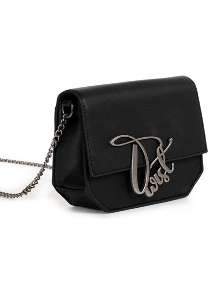 METAL LOGO TOKALI KAPAKLI ÇANTA TW6250052076001