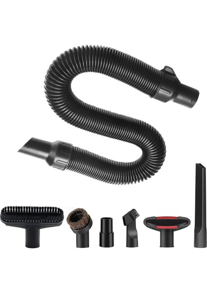 Dewalt DCV580, DCV580H, DCV581H Islak/kuru Süpürge Için 5140128-68 Yedek Süpürge Hortumu ile 7 Parça Süpürge Bağlantı Seti (Yurt Dışından)