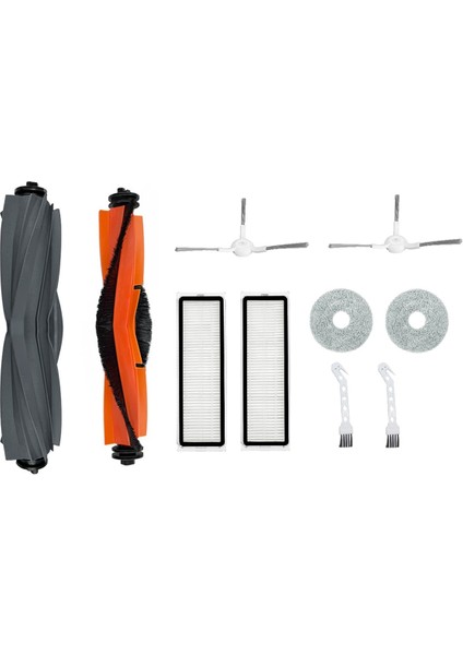 Dreame Robot Süpürge L10S Ultra Aksesuarları Ana Yan Fırça Filtre Bezi Yedek Parça Fırça (Yurt Dışından)