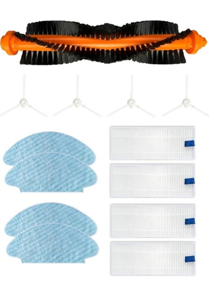 Tefal X-Plorer 45 / RG8275WH Elektrikli Süpürge Aksesuarları Için 13 Parça Ana Yan Fırça Paspas Filtresi (Yurt Dışından)