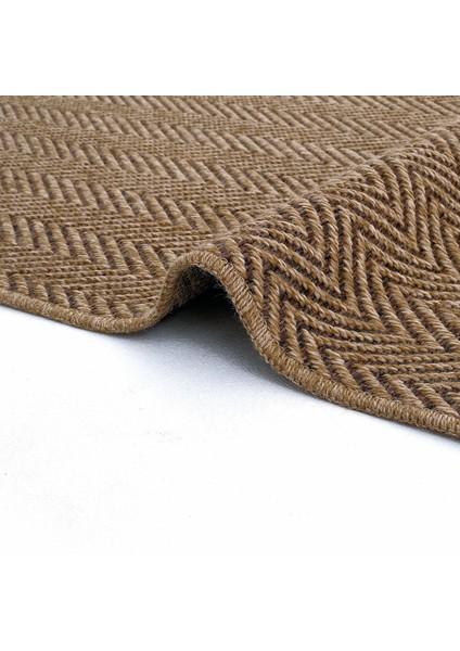 Mocha 671 Kahverengi Halı Kilim Hasır Görünüm Bohem Ince Leke Tutmayan Salon Mutfak Halısı indirimleri
