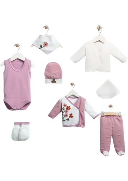 Organik 8li Çiçek Buketi Lüx Zıbın