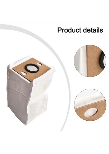 Ilife V9, V9 Pro, G9, G9 Pro, A12 Pro Otomatik Boşaltma Robot Süpürge Aksesuarları Için Toz Torbası Yedek Parçaları 10 Adet (Yurt Dışından) fırsatları