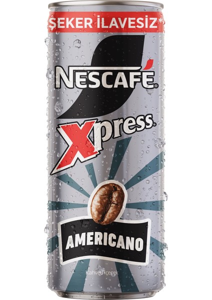 Nescafé Xpress Americano Soğuk Kahve 250ML X12 fırsatları