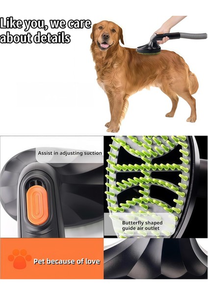 Tüy Dökme Fırçası Vakum Eklenti Seti - Evcil Hayvan Bakım Elektrikli Süpürge Aleti Evcil Hayvan Masaj Aleti Hortumu 32/35 mm Adaptör (Yurt Dışından) fırsatları