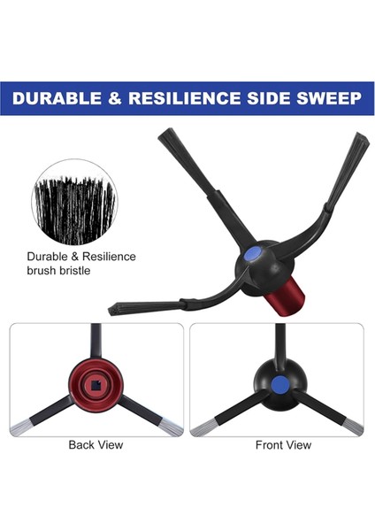 Ecovacs Deebot T30S/ N30 Pro Omni/ N30 Omni Robot Süpürge Için Yedek Aksesuarlar ve Parçalar (Yurt Dışından) fırsatları