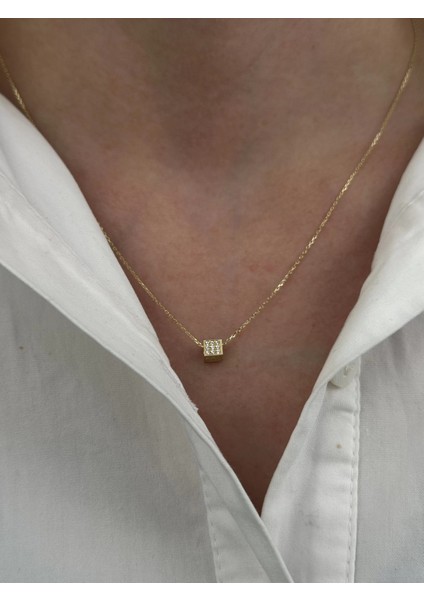 14 Ayar Altın Küp Kolye 632 fiyatları