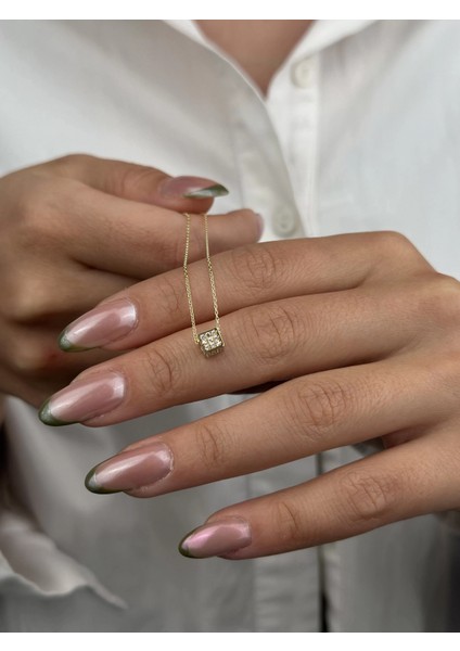 14 Ayar Altın Küp Kolye 632 fırsatları