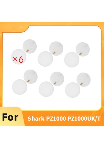 Shark PZ1000 PZ1000UK/T El Tipi Kablosuz Süpürge Yedek Parça Aksesuarları Için 6 Gruplu Filtre Pamuğu (Yurt Dışından) fiyatları