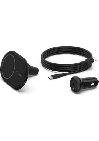 Magsafe Kablosuz Araç Şarj Cihazı 10W - Adaptör Dahil fiyatları