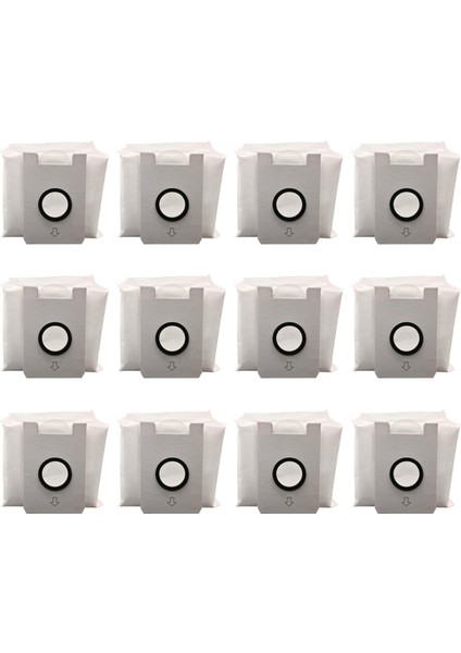 Midea Q9 Istasyon Vakum Aparatı Yedek Parçaları Için Toz Torbası Dokumasız Çöp Torbaları 12 Adet (Yurt Dışından)