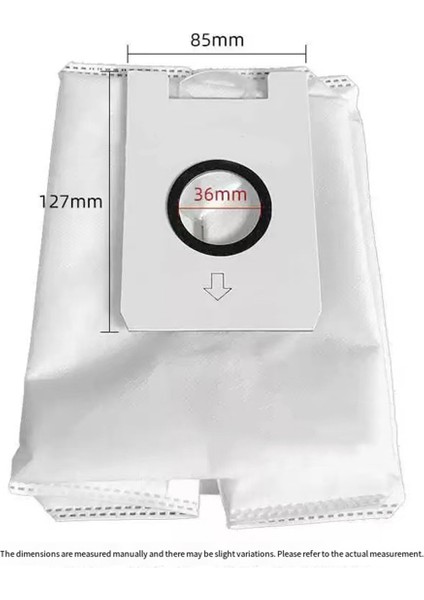 Midea Q9 Istasyon Vakum Aparatı Yedek Parçaları Için Toz Torbası Dokumasız Çöp Torbaları 12 Adet (Yurt Dışından) modelleri