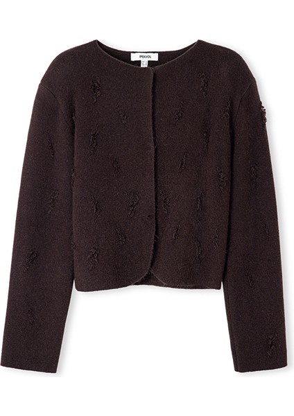 Eskitme Efektli Ceket IW6250005035074 indirimleri