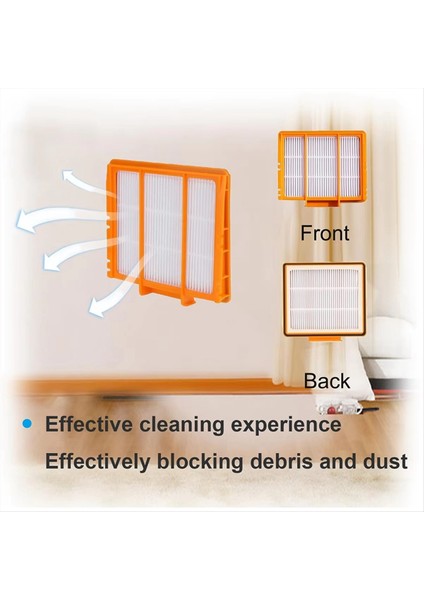 Shark AV2501AE/AV2502AE Robot Süpürge Filtreleri Için Süpürge Filtresi Yedek Parçaları (Yurt Dışından) modelleri