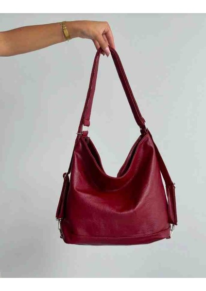 Eflanmoda Yumuşak Deri Kadın El Omuz ve Sırt Çantası indirimleri