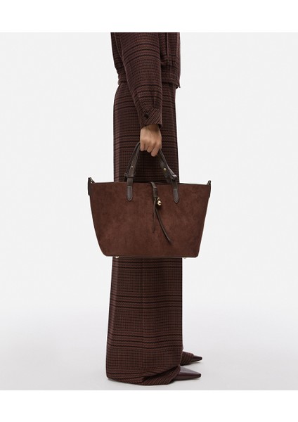 Kontrast dokulu çift parça çanta IW6250052063074 fiyatları