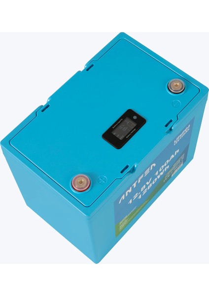 Antfea 25.6V 100AH Abs Lityum Akü Akıllı Ekran Lifepo4 fırsatları