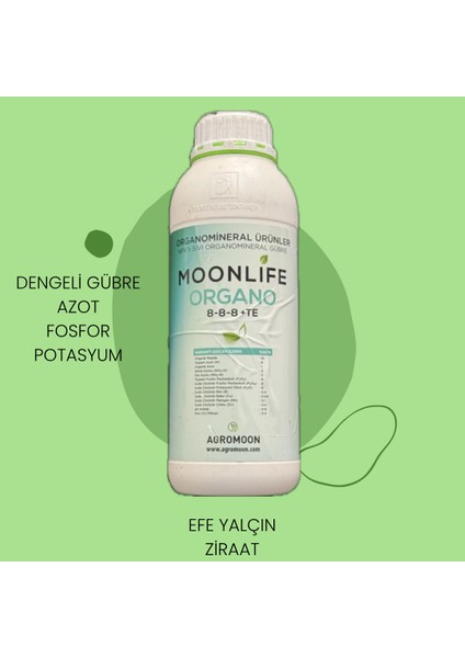 Dengeli Sıvı 8 AZOT-8FOSFOR-8POTASYUM Gübre 1L fiyatları