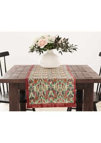 Dijital Baskılı Bohem Runner – Silinebilir modelleri