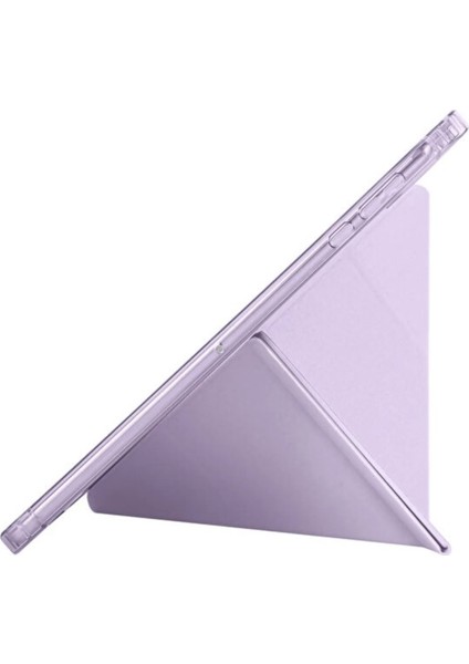 Huawei Matepad Pro 12.2" Kılıf Katlanır Kalem Bölmeli Silikon Standlı Uyku Modlu Akıllı Kapak fiyatları