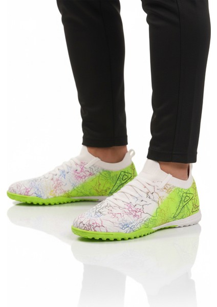 Beyaz Yeşil Bilekten Sarmalı Erkek Krampon MH-252-153 M