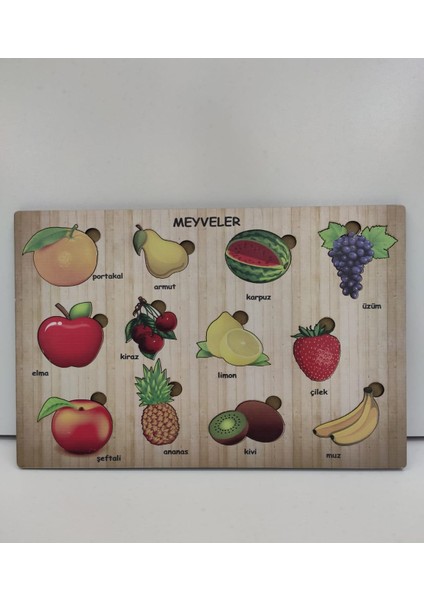 May’s Nest Eğitici Ahşap Meyve Puzzle ve Boyanabilir Maket Ev Seti – Çocuklar Için Eğitici ve Eğlenceli Aktivite Seti modelleri