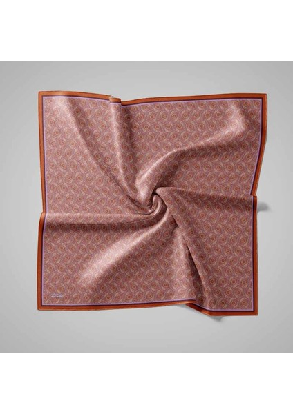 Naturel Eşarp | Badem Desen