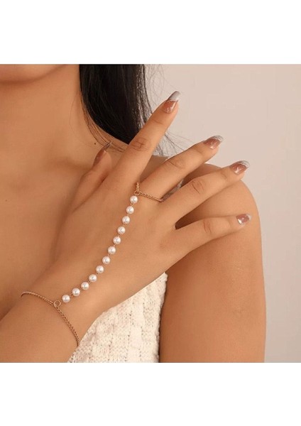 Ayarlanabilir Inci Zincir Kadın Şahmeranı
