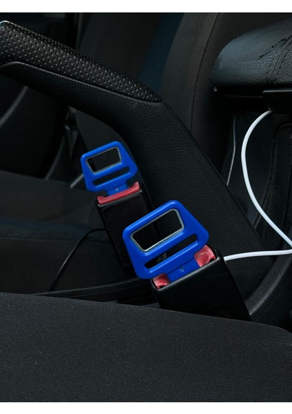 Oto Araba Mavi Emniyet Kemeri Klipsi Gazoz Açacaklı 2 Adet fiyatları
