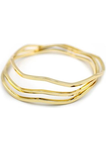 Zigzag Ajda Bilezik-65mm - Altın fiyatları