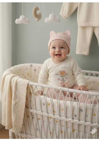 Laura Baby 3 Lü Bebek Zıbın Takımı