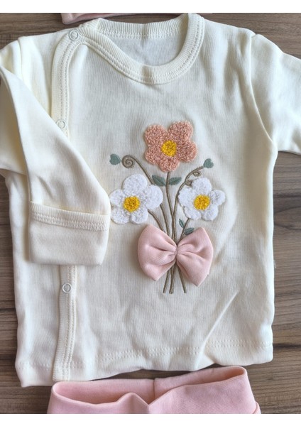 Laura Baby 3 Lü Bebek Zıbın Takımı