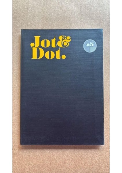 - Jot Dot A5 Siyah Defter