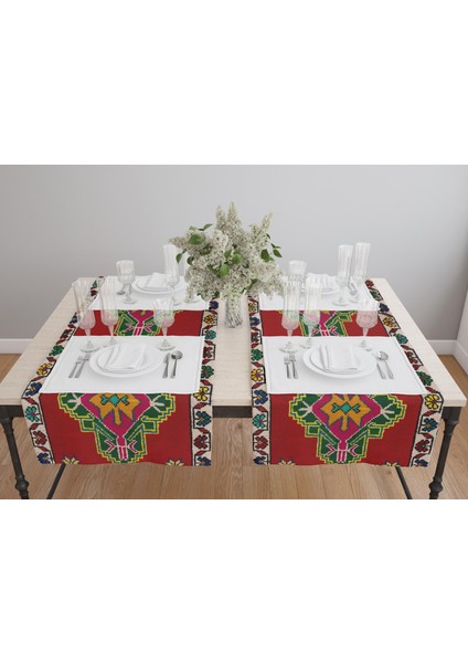 Kilim Desenli Doğal Dokulu Runner fiyatları